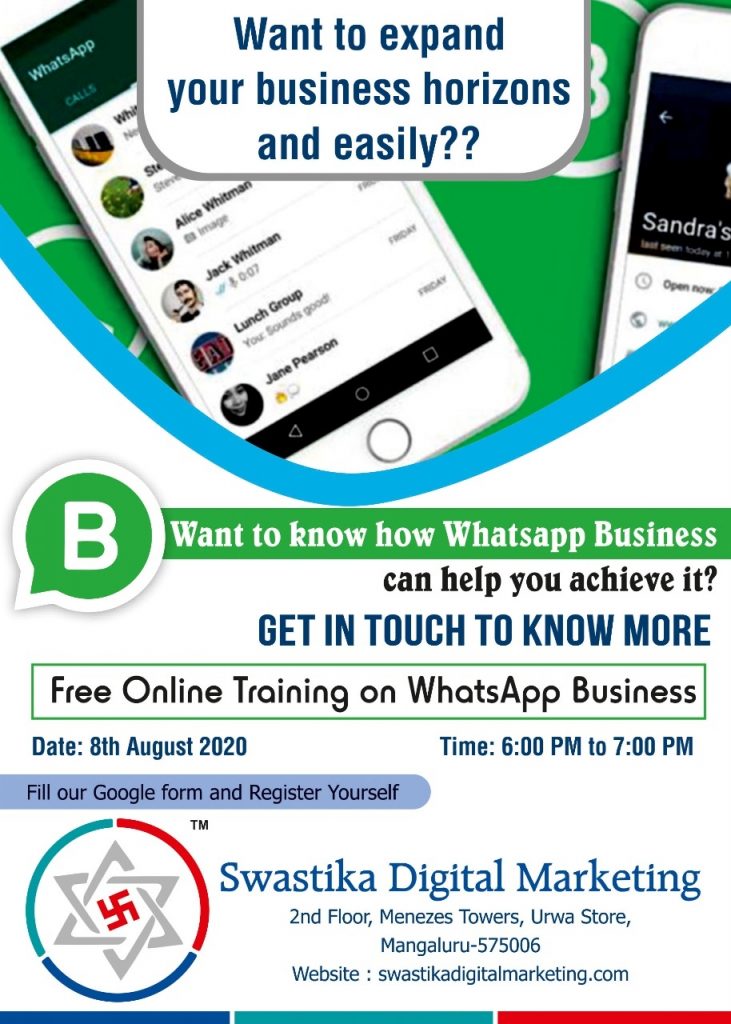 Free Online Training On Whatsapp Business Swastika Digital Marketing Free Online Training On Whatsapp Business Swastika Digital Marketing